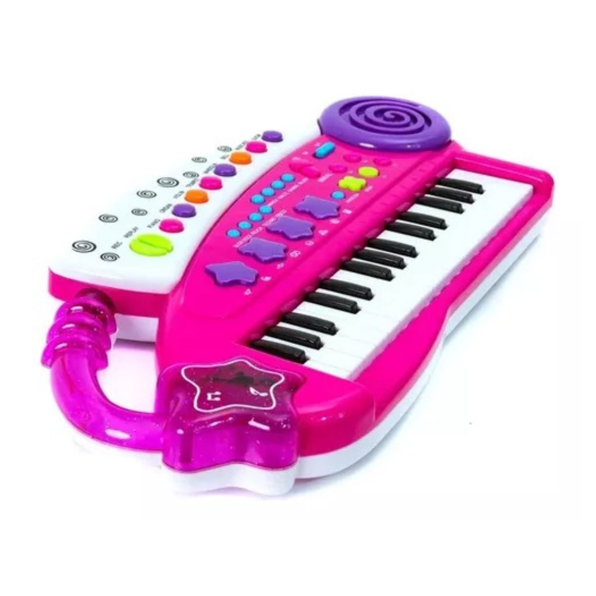 Brinquedo Teclado Musical Rosa Single Star - Bbr Toys Brinquedo Teclado Musical Rosa Single Star - Bbr Toys